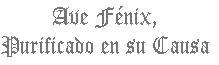 Ave fenix purificado